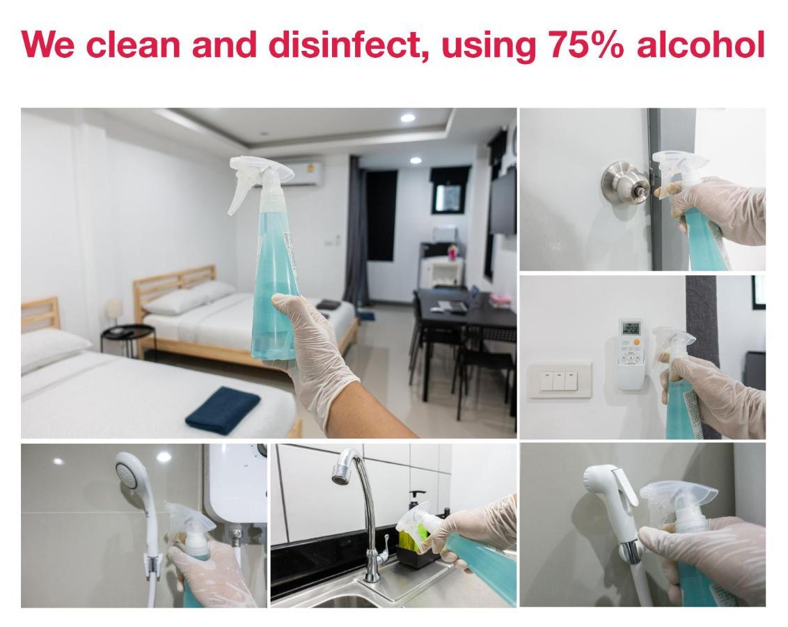 Pangsapuri studio 45 m² dengan 1 bilik mandi peribadi di Silom Bangkok Luaran gambar