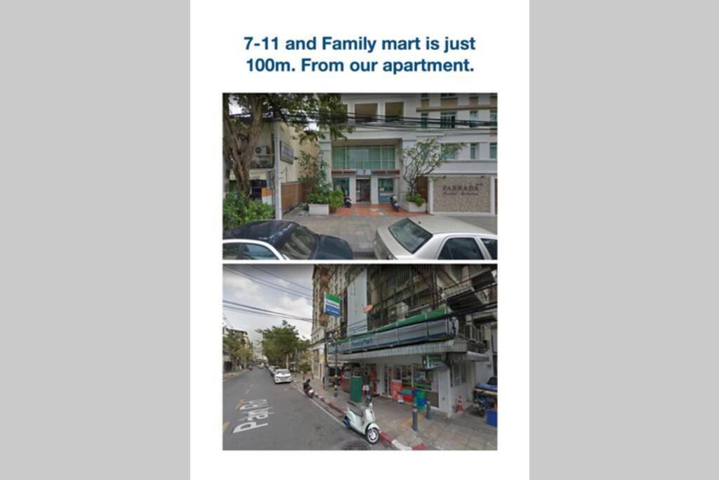 Pangsapuri studio 45 m² dengan 1 bilik mandi peribadi di Silom Bangkok Luaran gambar